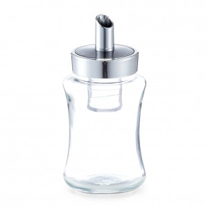 Dispenser pentru zahar din sticla, 210 ml, Ø 7xH11,5 cm
