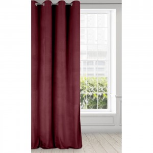 Draperie Alexa Velvet Burgundy, 140 x 270 cm, 1 bucata