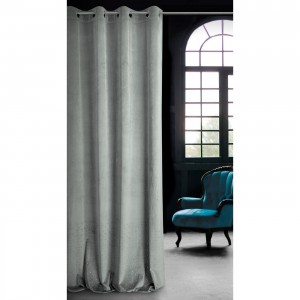 Draperie Jolie Velvet Gri, 140 x 250 cm, 1 bucata