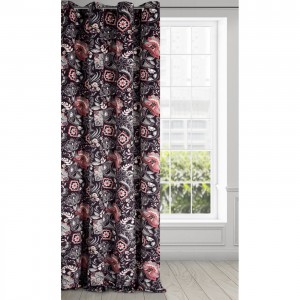 Draperie Mirei Velvet Burgundy, 140 x 250 cm, 1 bucata