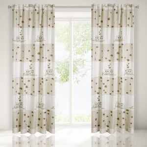 Draperie pentru copii Kids 140 x 250 cm 1 bucata Crem / Bej