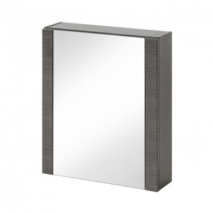 Dulap baie suspendat cu 1 usa si oglinda, Viento, l60xA16xH69 cm