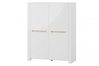 Dulap cu 2 usi Small Ice 04, l118xA41xH148 cm