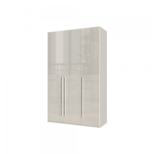 Dulap din pal si MDF, cu 3 usi, Piano P3/PN Bej, l137xA56xH224 cm