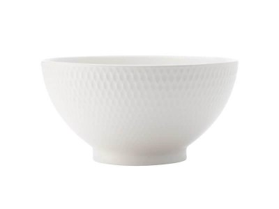 Set 6 boluri Rice Portelan, Diamonds, 10 cm