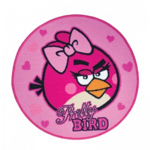Covor Angry Birds Pretty Bird Pink