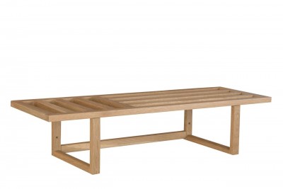 Etajera din lemn Cavan Stejar, l90xA30xH20 cm