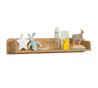 Etajera din pal, pentru bebe Mocha Baby Nature, l88xA17xH15 cm