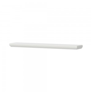 Etajera suspendata din MDF, Evergreen EG-VP Ivoir Mat, l100xA19xH5 cm