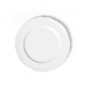 Farfurie desert, din portelan, Ø21 cm, Madamoiselle Alb