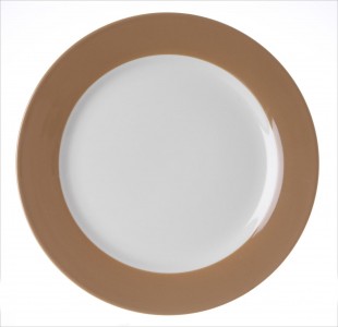 Set farfurii Dinner Doppio Nougat, Flirt, Ø 27 cm, 6 piese