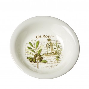 Set farfurii pentru paste Oliva, Ø 21 cm, 12 piese