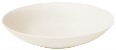 Set farfurii pentru paste, Ridges Cream, Ø 23 cm, Jamie Oliver, 6 piese