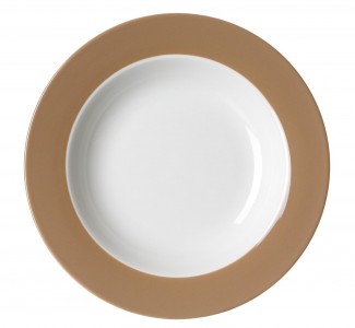 Set farfurii supa Doppio Nougat, Flirt, Ø 22 cm, 6 piese