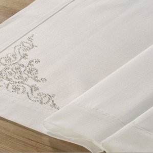 Fata de masa Rowena 85x85 cm Alb