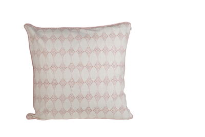 Fata de perna Atmosphere White / Misty Rose, 50 x 50 cm