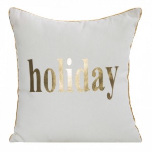 Fata de perna Holiday B Alb, 45 x 45 cm 