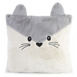 Fata de perna pentru copii Alfeo Crem / Gri, 45 x 45 cm 