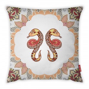 Fata de perna Zodiac Gemeni YK1660 Multicolor, 42 x 42 cm