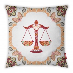 Fata de perna Zodiac Balanta YK1664 Multicolor, 42 x 42 cm