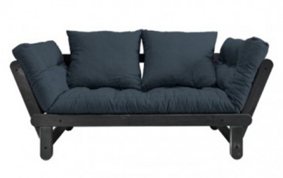 Canapea extensibila Beat Black-Petrol