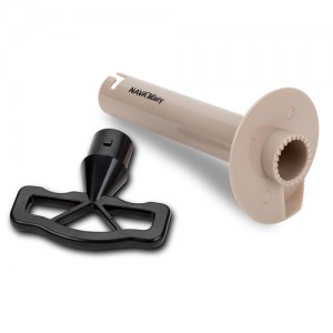 Feliator pentru ananas Misty Grey, L24,3xl10xH8,5 cm