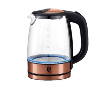 Fierbator apa cu LED, 1,7L, 2200W, Metallic Line Rose Gold