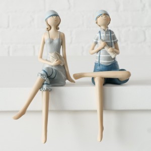 Figurina decorativa din polirasina Lexy Multicolor, Modele Asortate, l9xA9xH20 cm