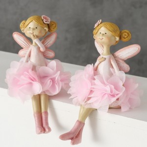 Figurina din polirasina Josephine Roz, Modele Asortate, L9xl7xH14 cm