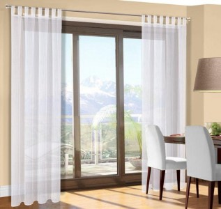 Perdea Rain 140X250 Alb 1 buc