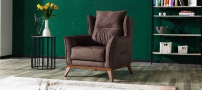 Fotoliu fix tapitat Tampa Maro inchis K1, l88xA88xH96 cm