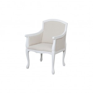 Fotoliu tapitat cu stofa, din lemn de plop Upholstered TA358, l62xA62xH96