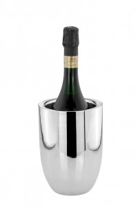 Frapiera din otel inoxidabil, Plain Polish Argintiu, Ø13,5xH19,5 cm