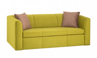 Canapea extensibila tapitata cu stofa, 3 locuri Frida Fistic, l195xA93xH72 cm