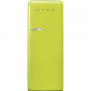 Frigider cu o usa deschidere dreapta FAB28RVE1, Lime, 60 cm, Retro 50, SMEG