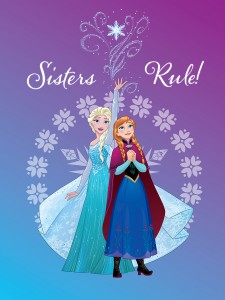Covor Disney Kids Sisters Elsa & Anna 6, Imprimat Digital