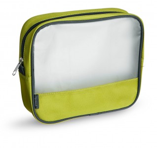 Geanta de cosmetice, Block Large Verde, l22xA5,5xH18 cm