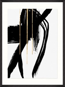 Tablou Framed Art Gestural Abstraction I