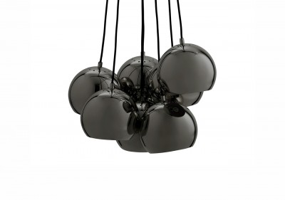 Lustra Ball Multi Black Glossy