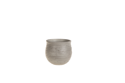 Ghiveci ceramic Atmosphere Light Grey, Ø 14 cm