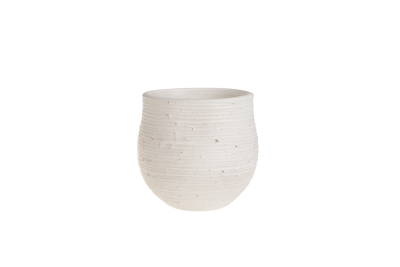 Set 2 ghivece ceramice Atmosphere White, Ø 19,5 cm