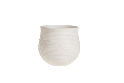 Ghiveci ceramic Atmosphere White, Ø 22,5 cm