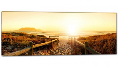 Tablou Sticla Glasspik Plaza, 50x125 cm