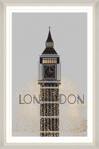 Tablou Framed Art Golden London