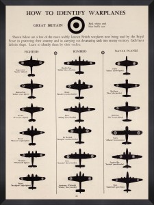 Tablou Framed Art Great Britain Warplanes 
