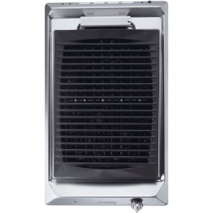 Grill electric incorporabil SEGR531X, Inox, 30 cm, Contemporanea, SMEG