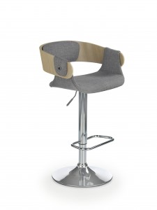 Scaun de bar Hoku-79 Grey