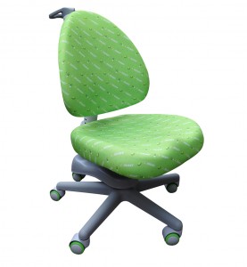 Scaun Faworit Ergodesk, Green, L42xl42xh29/45 cm