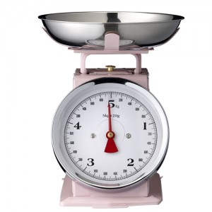 Cantar mecanic de bucatarie Rose 16,5xA22,3xH25 cm, 5kg