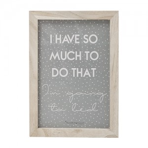 Tablou Be cozy... Nature, l20xH25 cm